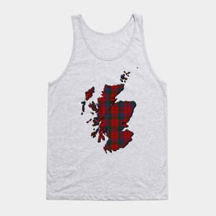 Clan Donnachaidh / Robertson Tartan Map Tank Top